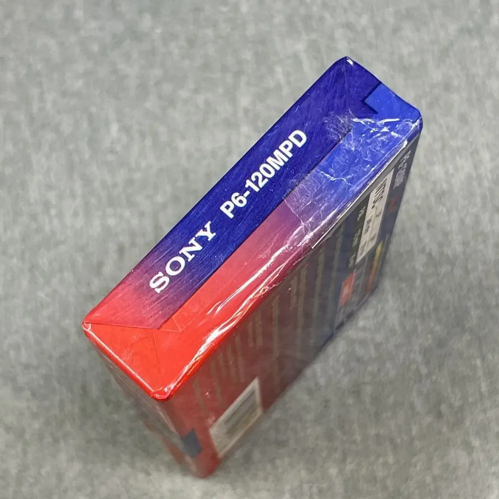 Vintage Sony P6-120MP 8mm Video Cassette Tape 120 Min Standard Grade New Sealed